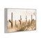 Stupell Industries Sepia Cacti Field Framed Giclee Wall Art Design by Dan Meneely